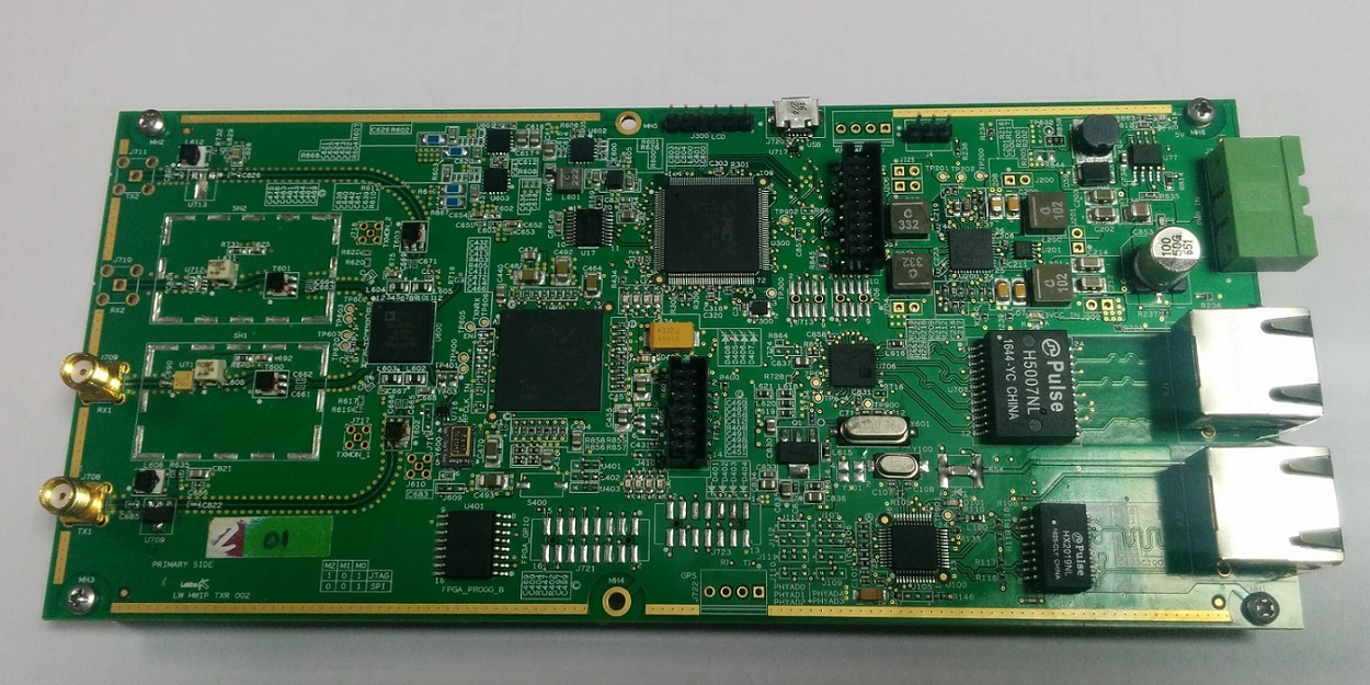 Tunable Transceiver Board SDR Hardware